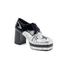 GLAM02/B/SG Men&#39;s 80s Glam Rocker Platform Glitter Pimp Costume Hallowee... - $85.95