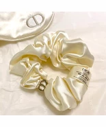 New DIOR Beauty Satin Hair Elastic Hair Scrunchie Accessory VIP Gift - $32.00