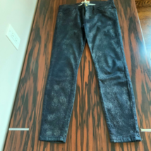 NWOT CURRENT ELLIOT Skinny &quot;Silver Foil&quot; Dark Blue Jeans SZ 28 - $64.35