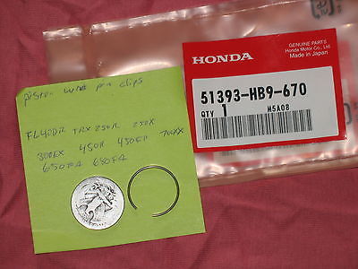 NOS HONDA 20mm SET RING CLUTCH TRANSMISSION C-CLIP 185 200 70 70M 160 17... - $8.14