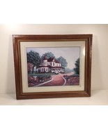 Framed Print Of A House About 23&quot; X 19&quot; - £11.98 GBP