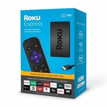 Roku Express HD Streaming Media Player - Black - £14.15 GBP