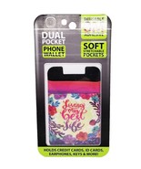 Ninc Best Life Universal Adhesive Stick On Spandex Dual Pocket for Cell ... - $8.90