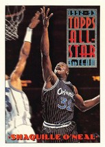 1993-94 Topps #134 Shaquille O&#39;Neal Orlando Magic  - £0.69 GBP