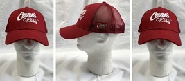 Raising Canes Chicken Fingers Crew Trucker Snapback Baseball Hat Mens Red - £31.61 GBP