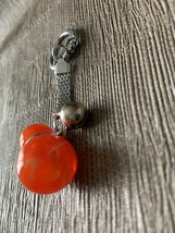 Retro gourd orange keychain - $25.50 CAD