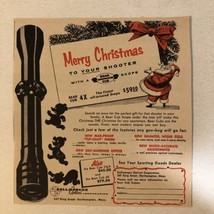 1957 Bear Cub Scope Merry Christmas Vintage Print Ad Advertisement pa19 - £10.10 GBP
