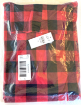 NEW Ann Taylor LOFT Buffalo Plaid Turtleneck BLACK / RED Long Sleeve XL NIP - £23.32 GBP