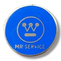 Vintage Westinghouse Mr. Service Pin Enameled Stud Pin PB  - £14.85 GBP