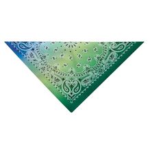 Ombre Paisley Stylish Bandanas for Dogs Pets and Humans 22&quot; Square 100% Cotton ( - $12.25+