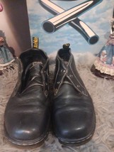 Dr Martens All Black Leather  Size EU 41 UK 7 Express Shipping - $71.91