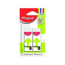 Maped Twin Pack Technic 600 Dust Free Eraser 011722 (Single item)  - $11.00