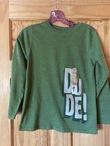 Dude! There About Long Sleeve T Shirt Top Size Medium - $73.29 MXN