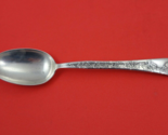 Lap Over Edge Acid Etched By Tiffany Sterling Teaspoon w/ ivy leaves  6&quot; - £162.82 GBP