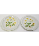 Set of 2 Royal Domino Collection Japan “Sunrise” Salad Plates Poppy Flower - £7.97 GBP
