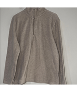 St. John&#39;s Bay Tan Zip Up Sweater - $197.46 MXN