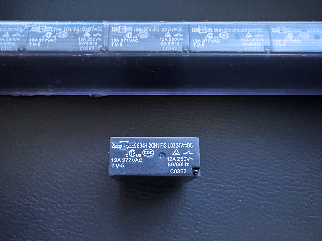 1Pcs 894H-2CH1-F-S SONG CHUAN Miniature PCB Power Relay 24VDC DPDT 12A TV-5 - $4.50