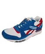 Reebok GL 6000 Classic Blue M41414 Leather Sneakers Men Running Athletic... - £47.18 GBP