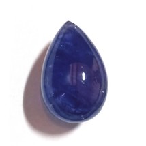 Large Tanzanite Pear, 31.41 Cts., Tanzanian Cabochon, Pear Cabochon, Tear Drop S - £359.71 GBP