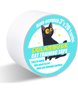 Anti Cat Scratch Tape, 3 Inches X 20 Yards Cat Training Tape, 100% Trans... - $13.99