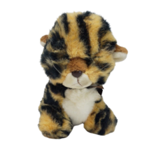 9&quot; Vintage 1982 Gund Baby Orange Black Striped Tiger Stuffed Animal Plush Toy - $37.05