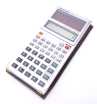Vintage 1982 Sharp EL-515S Solar Pocket Scientific Calculator - £12.52 GBP
