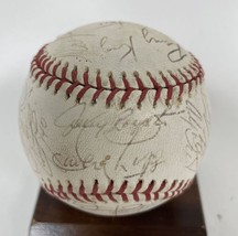 2002 Milwaukee Brewers Team Signed Autographed Official National League ... - £78.17 GBP