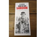 Cooks How To See London ToursDerby And Royal Ascot Summer 1968 Brochure  - £43.60 GBP