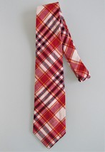 Vintage Rooster Men&#39;s Cotton Plaid Tie - £15.71 GBP
