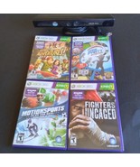 Microsoft Xbox 360 Kinect Camera Sensor Bundle W/4 Games! - $13.80