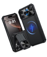 Magnetic for iPhone 16 Pro Max Case,[Compatible with Magsafe][Slide Came... - $94.64 CAD