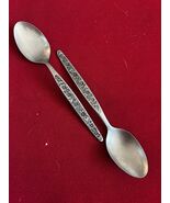(2) Vtg Teaspoons US15 By United Silver 6-3/8” - $11.07