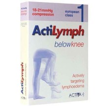 ActiLymph Class 1 Below Knee Closed Toe Compression Stockings 18-21 mmHg - £40.98 GBP+