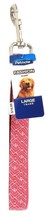 1 Count Petmate Pink Geo Jacquard Large 1 In X 6 Ft Fashion Leash - $17.99