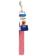 1 Count Petmate Pink Geo Jacquard Large 1 In X 6 Ft Fashion Leash - £14.14 GBP