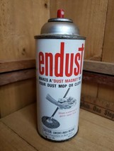 Vintage 1960s Endust Spray Can 1/4 Full Makes A Dust Magnet of Your Dust Mop - $48.92