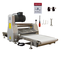 110V 400W Commercial Dough Sheeter 400mm Counter Top Roller Machine for Baking  - £1,641.49 GBP