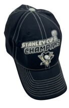 NHL Pittsburgh Penguins 2009 Stanley Cup Final Hockey Hat Cap Black  Reebok - £14.04 GBP