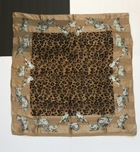 Silk Scarf Animal Leopard by Anne Klein - £19.98 GBP