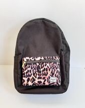 Herschel Heritage Backpack Poly Black Desert Cheetah Red Pinstripe Interior - $19.99