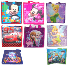 Disney Stor Reusable Tote Bag Shopping Gift Bag Minnie Mickey Cars Tinke... - $14.95