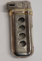 Novelty Collectable Menghu Butane Torch Lighter Silver Tone - $11.87