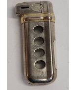 Novelty Collectable Menghu Butane Torch Lighter Silver Tone - £9.35 GBP