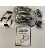 Lot of 2 DYNABRITE Rechargeable Crank Emergency Flashlights NEW - $31.12 CAD