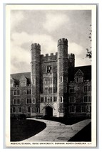 Medical School Duke University Durham North Carolina NC Greycraft Postcard W17 - £4.61 GBP