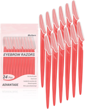 Eyebrow Razor for Women, 24 Pcs Dermaplaning Tool for Face Professional, Face Ra - £9.37 GBP