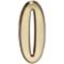 Whitehall Design-it Numbers Finish: Satin Brass, Number: 0 - £8.52 GBP