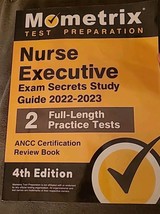 Nurse Executive Exam Secrets Study Guide 2022-2023 - ANCC Certification ... - $18.69