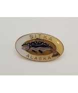Sitka Alaska Salmon Fishing Collectible Souvenir Lapel Hat Pin Travel Pi... - €17,02 EUR