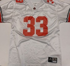 Adidas Ohio State Buckeyes Football Jersey #33 Youth Size XL (18-20) White - $24.54